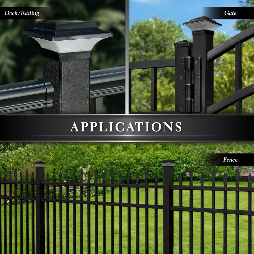 Aluminum fence lighting sales
