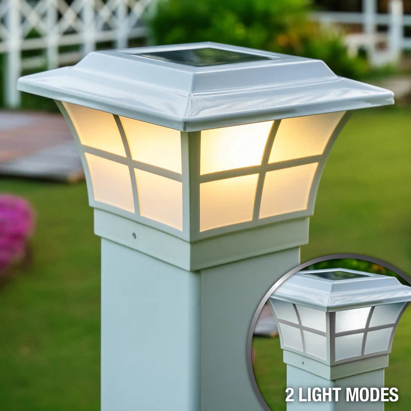 Prestige Solar Post Cap Light - White 4x4